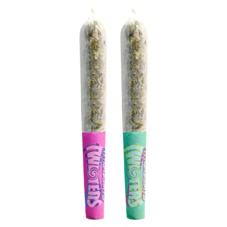 Rizzlers - Twisters - Rainbow Booty + Bubba Bomb Infused Pre-Roll - 2x0.5g