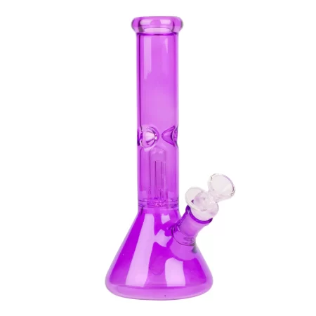 10" Day Glow Beaker-purple